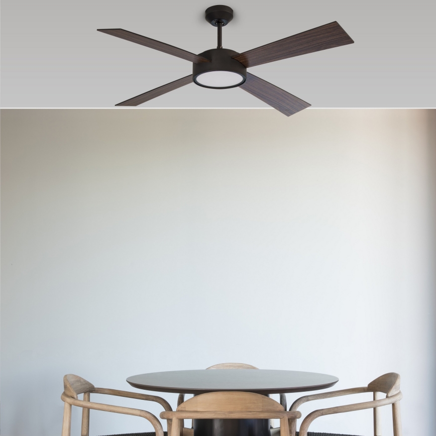 FARO 33725 - LED plafonski ventilator HYDRA LED/20W/230V prečnik 132 cm + daljinski upravljač