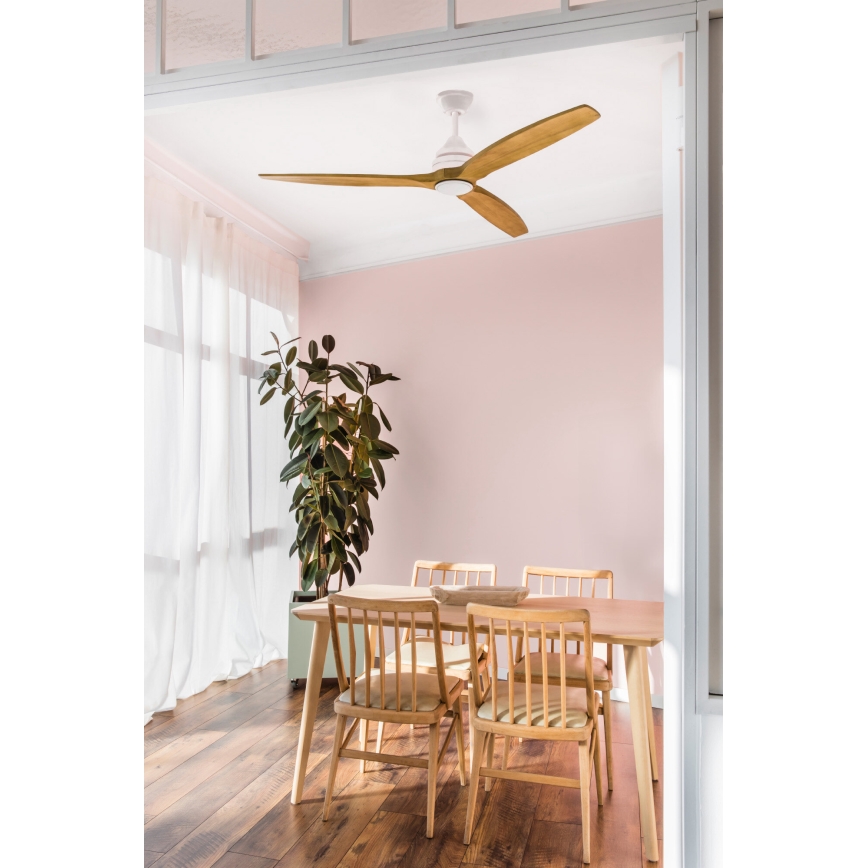 FARO 33727DC - LED prigušiva ventilator ALO LED/20W/230V 2700/4000/6500K prečnik 152 cm + daljinski upravljač