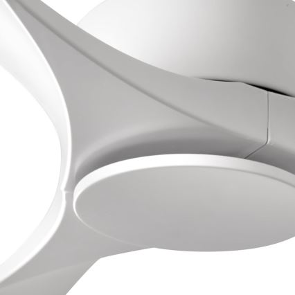 FARO 33750DCWT - Plafonski ventilator LUZON L, beli, prečnik 132 cm, Wi-Fi Tuya + daljinski upravljač