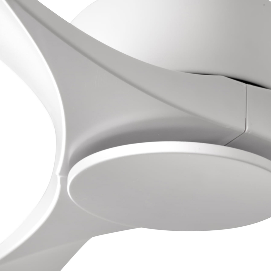 FARO 33750DCWT - Plafonski ventilator LUZON L, beli, prečnik 132 cm, Wi-Fi Tuya + daljinski upravljač