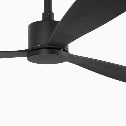 FARO 33761WT - Stropni ventilator AMELIA L crne boje, prečnika 132 cm, Wi‑Fi Tuya + daljinski upravljač