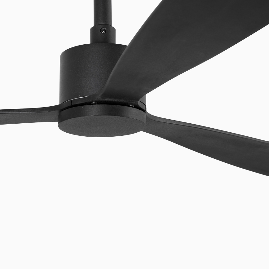 FARO 33761WT - Stropni ventilator AMELIA L crne boje, prečnika 132 cm, Wi‑Fi Tuya + daljinski upravljač