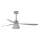 FARO 33762WT-24 - LED prigušiva stropni ventilator AMELIA L CONE LED/20W/230V 2700/3500/5000K siva Ø 132 cm Wi-Fi Tuya + daljinski upravljač
