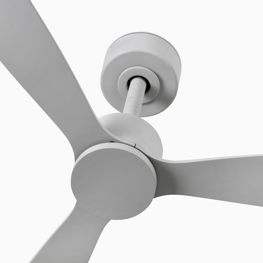FARO 33762WT - plafonski ventilator AMELIA L, sivi, prečnik 132 cm, Wi-Fi Tuya + daljinski upravljač