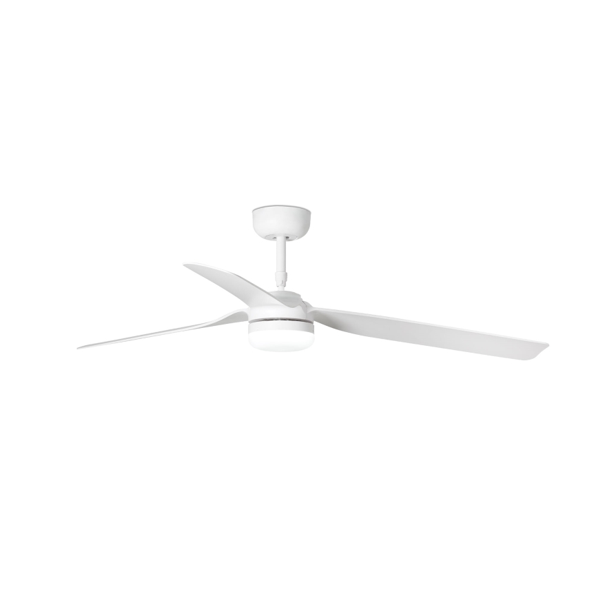 FARO 33814WT-20 - LED prigušiva plafonski ventilator PUNT M LED/18W/230V 2700/3000/4000K bela, prečnik 132 cm, Wi-Fi Tuya + daljinski upravljač