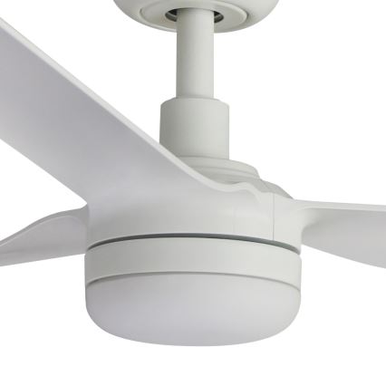 FARO 33814WT-20 - LED prigušiva plafonski ventilator PUNT M LED/18W/230V 2700/3000/4000K bela, prečnik 132 cm, Wi-Fi Tuya + daljinski upravljač