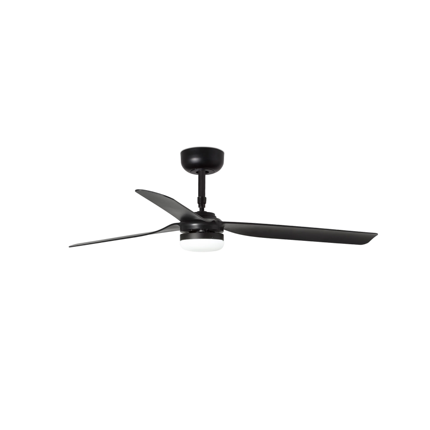 FARO 33815WT-21 - LED prigušiva plafonski ventilator PUNT M LED/18W/230V 2700/3000/4000K crni prečnik 132 cm Wi-Fi Tuya + daljinsko upravljanje