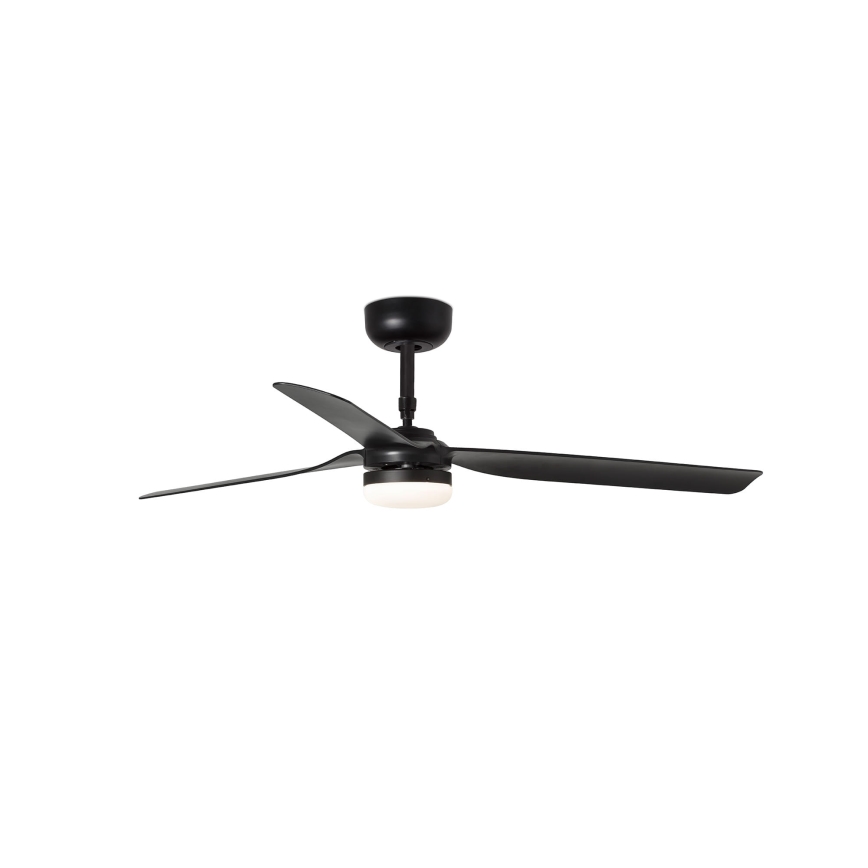 FARO 33815WT-21 - LED prigušiva plafonski ventilator PUNT M LED/18W/230V 2700/3000/4000K crni prečnik 132 cm Wi-Fi Tuya + daljinsko upravljanje
