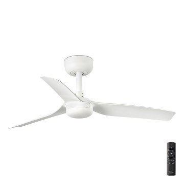 FARO 33820 - Plafonski ventilator MINI PUNT S, beo, prečnik 90 cm + daljinski upravljač