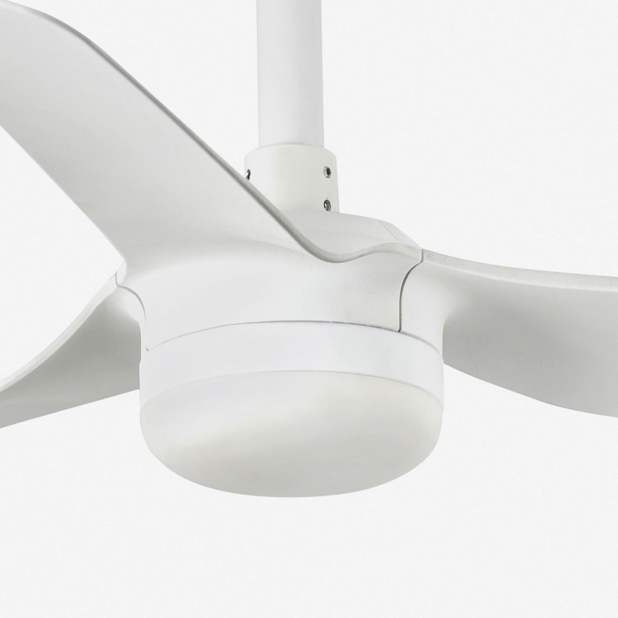 FARO 33820WT-1TW - LED prigušiva plafonski ventilator MINI PUNT S LED/10W/230V 2700/3000/4000K bela, prečnik 90 cm, Wi-Fi Tuya + daljinski upravljač