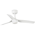 FARO 33820WT-1TW - LED prigušiva plafonski ventilator MINI PUNT S LED/10W/230V 2700/4000/6000K bela prečnik 90 cm Wi-Fi Tuya + daljinski upravljač