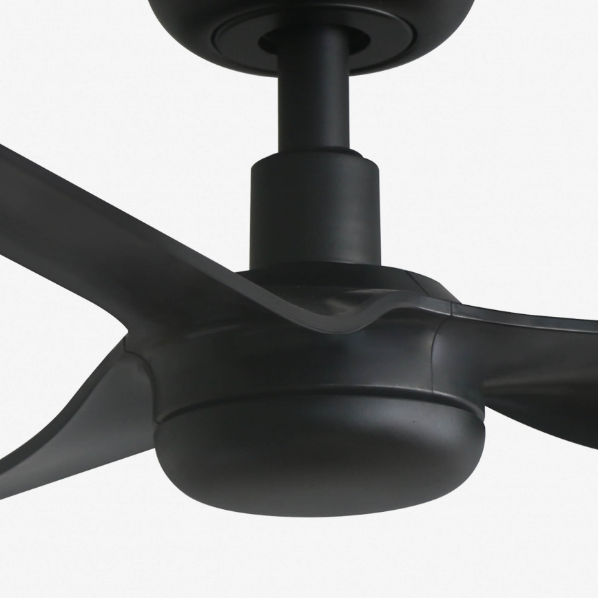 FARO 33822WT - Stropni ventilator MINI PUNT S crna prečnik 90 cm Wi-Fi Tuya + daljinski upravljač