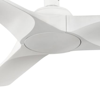 FARO 33824WT - Plafonski ventilator HEY S, beli, prečnika 90 cm, Wi‑Fi Tuya + daljinski upravljač