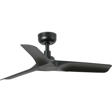 FARO 33825WT - Plafonski ventilator HEY S crne boje, prečnika 90 cm, Wi‑Fi Tuya + daljinski upravljač
