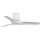 FARO 33826 - Plafonski ventilator HEY TUB S, beli, Ø 90 cm + daljinski upravljač