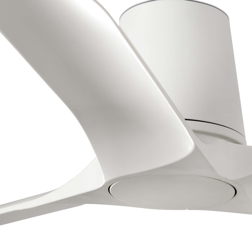 FARO 33826 - Plafonski ventilator HEY TUB S, beli, Ø 90 cm + daljinski upravljač