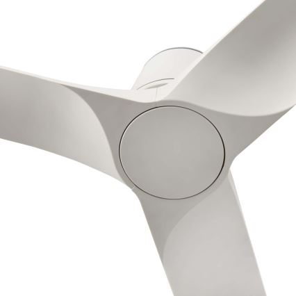 FARO 33826 - Plafonski ventilator HEY TUB S, beli, Ø 90 cm + daljinski upravljač