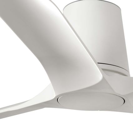 FARO 33826WT - Plafonski ventilator HEY TUB S, beo, prečnika 90 cm, Wi‑Fi Tuya + daljinski upravljač