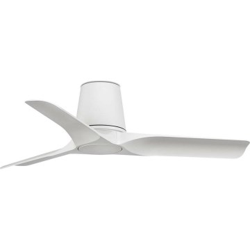 FARO 33826WT - Plafonski ventilator HEY TUB S, beo, prečnika 90 cm, Wi‑Fi Tuya + daljinski upravljač