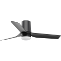 FARO 33834-1TW - LED prigušiva plafonski ventilator MINI PUNT TUB sa LED/10W/230V, 2700/3000/4000K, prečnik 90 cm, crna + daljinski upravljač