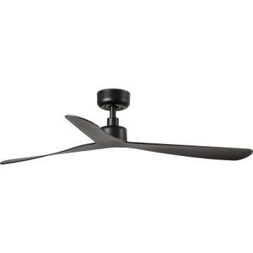FARO 34196 - Plafonski ventilator ROCKER M prečnika 132 cm, crne boje, sa daljinskim upravljačem