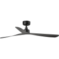 FARO 34196WT - Plafonski ventilator ROCKER M prečnika 132 cm, crne boje, Wi-Fi Tuya + daljinski upravljač