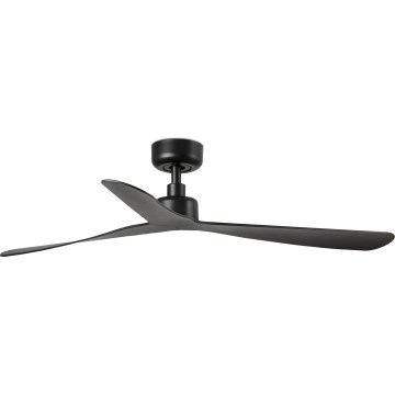 FARO 34196WT - Plafonski ventilator ROCKER M prečnika 132 cm, crne boje, Wi-Fi Tuya + daljinski upravljač