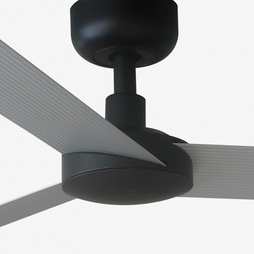 FARO 34285 - Stropni ventilator CRUISER S crni prečnika 106 cm + daljinski upravljač