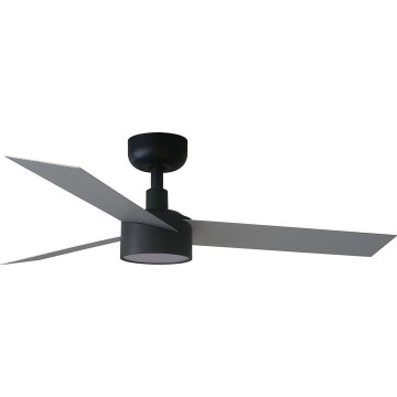 FARO 34285WT1S - LED prigušiva plafonski ventilator CRUISER sa LED/18W/230V, 2700/3000/4000K, Ø 106 cm, siva/crna, Wi‑Fi Tuya + daljinski upravljač