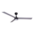 FARO 342871S - LED prigušiva plafonski ventilator CRUISER XL LED/18W/230V 2700/3000/4000K Ø 160 cm siva/crna + daljinski upravljač