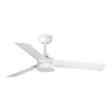 FARO 34288WT1S - LED prigušiva plafonski ventilator CRUISER sa LED/18W/230V 2700/3000/4000K prečnik 106 cm bela Wi-Fi Tuya + daljinski upravljač