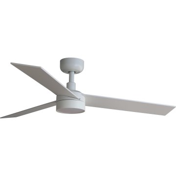 FARO 34295WT-1TW - LED prigušiva plafonski ventilator RUDDER S LED/18W/230V 2700/4350/6000K bela/bež prečnik 106 cm Wi-Fi Tuya + daljinski upravljač