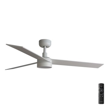 FARO 34297-1TW - LED prigušiva ventilator RUDDER L LED/20W/230V 2700/4000/6500K prečnik 132 cm + daljinski upravljač
