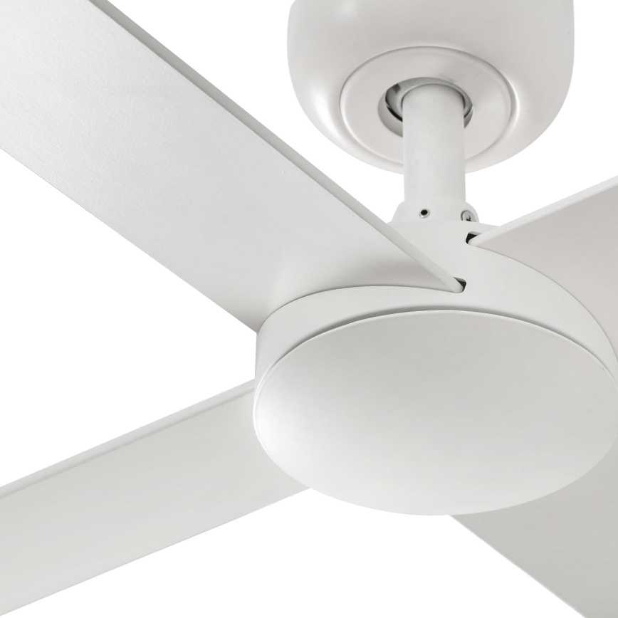 FARO 34355 - Plafonski ventilator RUDDER L bež/bela, prečnik 132 cm + daljinski upravljač