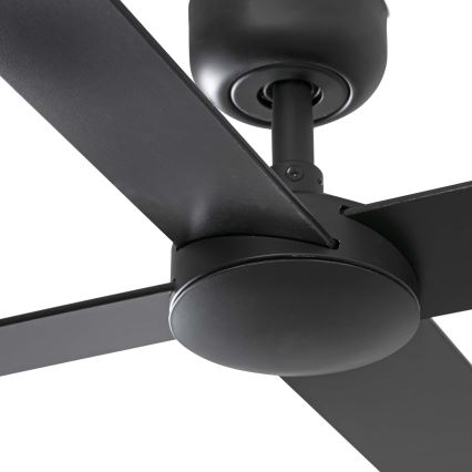 FARO 34356 - Plafonski ventilator RUDDER L braon/crna prečnik 132 cm + daljinski upravljač