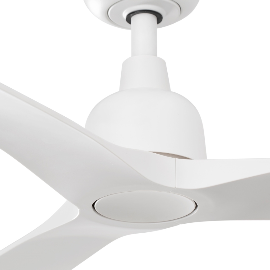 FARO 34363 - Plafonski ventilator OUTWOOD L, bela, prečnik 150 cm, IP44 + daljinski upravljač