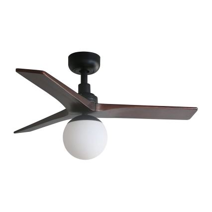 FARO 3L022 - Svetiljka za ventilator KLIM 1xE27/15W/230V crna