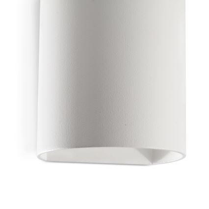 FARO 40522 - Zidno svetlo SOLE 1xGU10/8W/230V, belo, okruglo