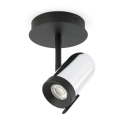 Faro 43531 - Spot svetiljka ORLEANS 1xGU10/8W/230V srebrna/crna