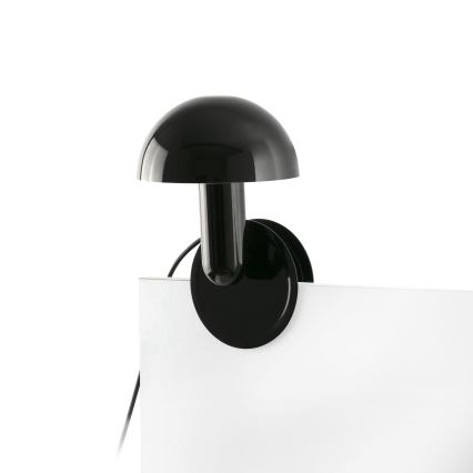 FARO 56100 - Stona lampa sa stezaljkom 2u1 BELA 1xE27/15W/230V crna