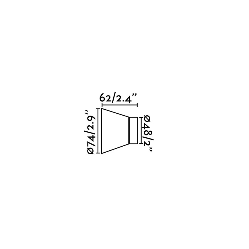 Faro 62300 - Zidna svetiljka KERA 1xE27/15W/230V
