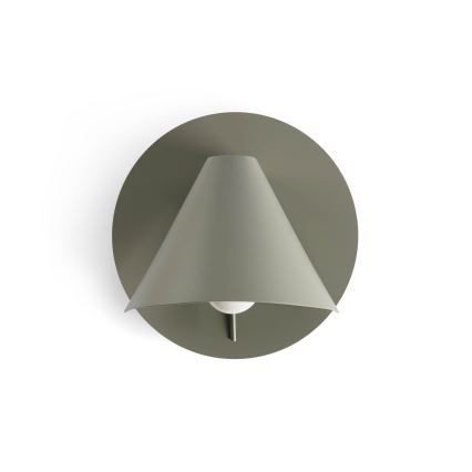 FARO 62356 - Zidna reflektorska svetiljka NOON 1xE27/15W/230V zelena