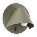 FARO 62356 - Zidna spot lampa NOON 1xE27/15W/230V kaki