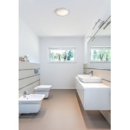 FARO 62980 - Plafonsko svetlo za kupatilo LOGOS-1 1xE27/20W/230V IP44