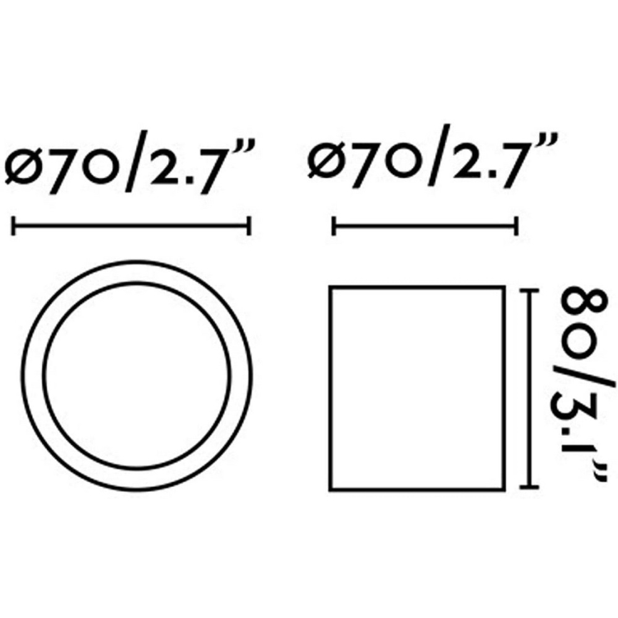 Faro 64206 - LED spot svetiljka HARU LED/6W/230V bela