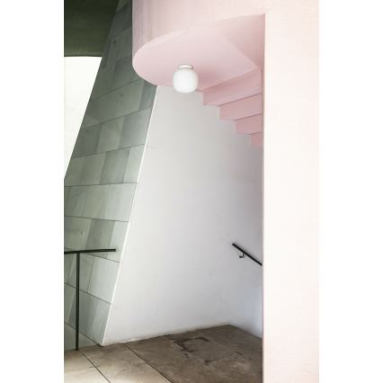 FARO 68610 - Plafonsko svetlo AMELIA 1xE27/15W/230V IP44 bela