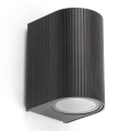 FARO 70322 - Spoljašnje zidno svetlo ESTELA 1xGU10/5W/230V IP65 crno
