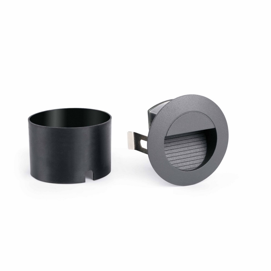 FARO 70403 - LED spoljašnje zidno svetlo MINI RACING LED/1,2W/230V IP44