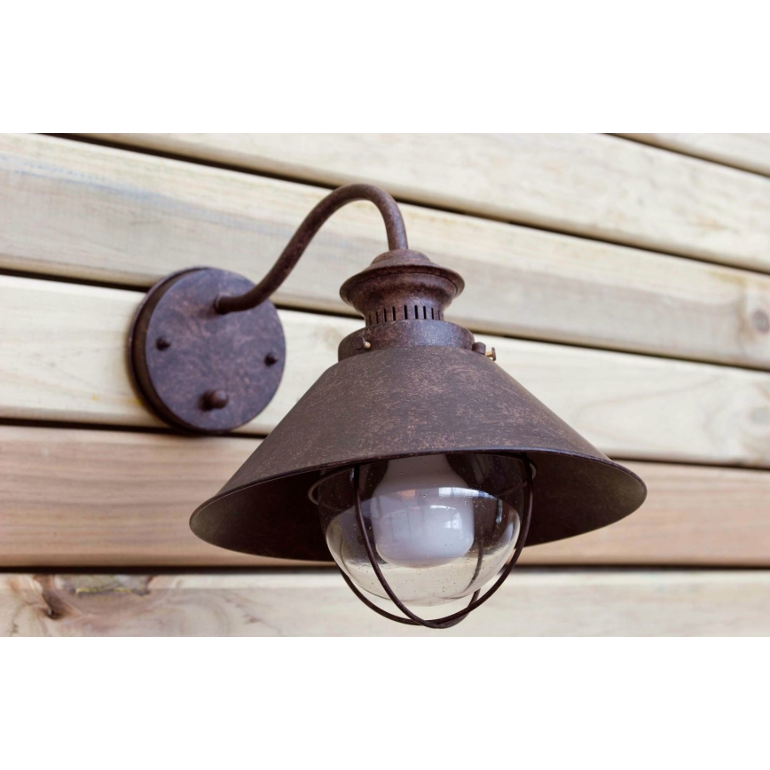 FARO 71110 - Spoljašnje zidno svetlo NAUTICA 1xE27/11W/230V
