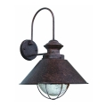 FARO 71128 - Spoljašnje zidno svetlo NAUTICA 1xE27/11W/230V